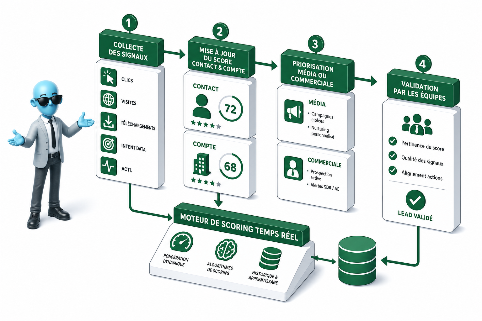 Comment les agents IA transforment la data B2B ?
