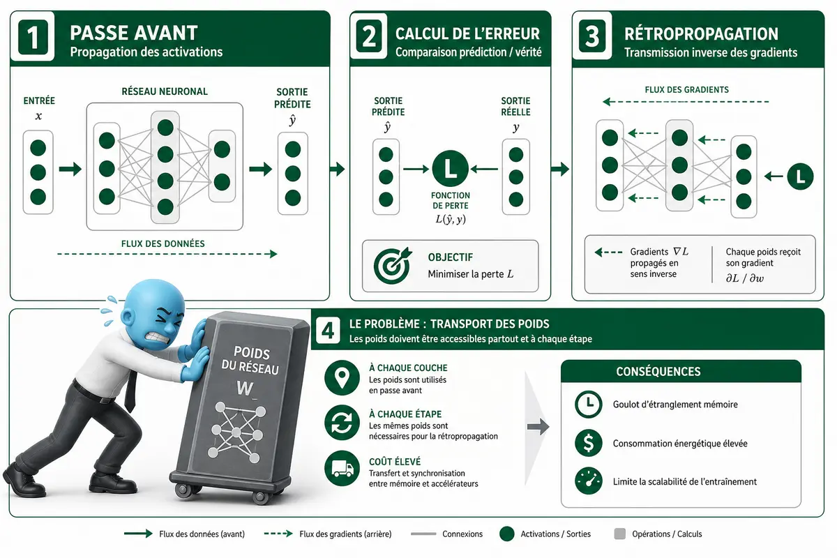 Les puces optiques remplaceront-elles la rétropropagation ?